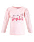 ფოტო #8 პროდუქტის Baby Girls Long Sleeve T-Shirts, Be Kind