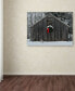 Фото #3 товара Kurt Shaffer 'Christmas Barn in the Snow' Canvas Art - 35" x 47"