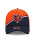 ფოტო #4 პროდუქტის Men's Orange, Navy Chicago Bears 2023 Sideline 39THIRTY Flex Hat