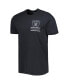 Фото #3 товара Men's Black Las Vegas Raiders Open Field Franklin T-shirt
