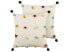 Фото #1 товара Декоративная подушка Beliani набор из 2 шт. с помпонами