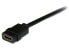 Фото #3 товара Кабель HDMI Startech.com - удлинитель HDMI мужчина-женщина 2м 4K 30Гц черный