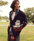 Фото #1 товара Men's Ombre Textured Stripe Cardigan Sweater