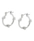 Triple Knot Hoop Earrings