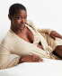 Фото #3 товара Women's Long Sweater Knit Layering Robe, Created for Macy's