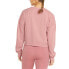 Puma French Terry Crew Neck Sweatshirt Womens Pink 52261024