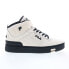 Фото #1 товара Fila V-10 Lux 1CM00881-120 Mens Beige Leather Lifestyle Sneakers Shoes