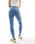 Фото #6 товара Vero Moda skinny jean with high waist in light blue