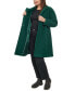 Фото #3 товара Women's Plus Size Double-Breasted Bouclé Walker Coat, Created for Macy's