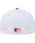 Фото #4 товара Men's White, Coral Pittsburgh Pirates Three Rivers Stadium 30th Anniversary Strawberry Lolli 59FIFTY Fitted Hat