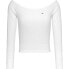 Фото #3 товара TOMMY JEANS Off Shoulder long sleeve T-shirt