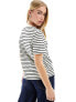 Фото #7 товара & Other Stories short sleeve t-shirt in black and white stripes