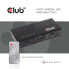 Фото #1 товара Club 3D HDMI™ 2.0 UHD 4K60Hz SwitchBox 4 ports and included IR Remote control - HDMI - 2.0a - 4096 x 2160 pixels - Black - Metal - 4K Ultra HD
