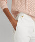 ფოტო #3 პროდუქტის Double-Faced Stretch Cotton Pant, Regular & Petites