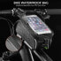 Фото #6 товара Rockbros Bicycle Frame Bag Waterproof for Mobile Phones up to 6.0 Inches with Headphone Hole Mobile Phone Holder Touchscreen Bottom Opening/Side Opening