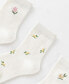 ფოტო #3 პროდუქტის Floral Print Three Pack socks