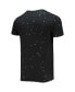 Men's Black Bethune-Cookman Wildcats Bleach Splatter T-shirt