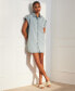 ფოტო #6 პროდუქტის Women's Ilara Denim Shirtdress