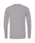 Фото #3 товара Men's Gray Ross Chastain Melon Man Long Sleeve T-shirt