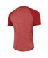 ფოტო #3 პროდუქტის Men's Threads Scarlet Distressed San Francisco 49ers Super Bowl LVIII Tri-Blend Raglan T-shirt