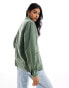 Фото #8 товара Polo Ralph Lauren overshirt in green with pockets