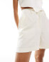 New Look smart short in cream