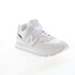 Фото #7 товара New Balance 574 ML574DI2 Mens Gray Suede Lace Up Lifestyle Sneakers Shoes