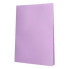 Фото #1 товара LIDERPAPEL Showcase folder 40 polypropylene covers DIN A4 opaque lavender