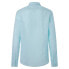 HACKETT Garment Dye Linen long sleeve shirt