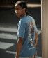 Фото #5 товара Men's Basquiat Loose Fit Crew Neck T-shirt