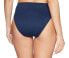Фото #2 товара Polo Ralph Lauren Women's 236156 Navy High-Waist Bikini Bottoms Swimwear Size S