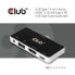 Фото #5 товара Club 3D USB Type C 4-in-1 Hub to HDMI™ 4K60Hz USB Type C PD / USB Type A / Audio jack - Docking - USB 3.2 Gen 1 (3.1 Gen 1) Type-C - 100 W - 3.5 mm - Black - Chrome - 4K Ultra HD