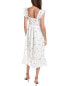 Фото #2 товара Jl Luxe Strawberry Midi Dress Women's White M