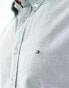 Tommy Hilfiger regular fit oxford shirt in pale green Ornament-Grün, M - Chest 98-192 cm - фото #2