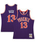 Фото #1 товара Men's Steve Nash Purple Phoenix Suns 2005/06 Hardwood Classics Swingman Jersey