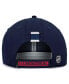 ფოტო #4 პროდუქტის Men's Navy Montreal Canadiens Authentic Pro Rink Adjustable Hat