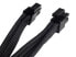 Фото #7 товара SilverStone 8pin - EPS12V 8pin(4+4) - 0.3m - 0.3 m - 8-pin(4+4) EPS12V - Male - Male - Black