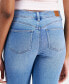 Фото #7 товара Juniors' Mid-Rise Straight-Leg Jeans