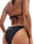 Фото #2 товара Vero Moda mix and match adjustable side bikini bottoms in black