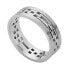 Фото #1 товара Modern men´s steel ring JF04212040