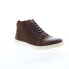 Фото #4 товара English Laundry Jameson EL2585H Mens Brown Leather Lifestyle Sneakers Shoes 13