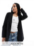 Фото #1 товара ASOS DESIGN Petite single breasted blazer in black