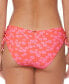 Фото #2 товара Juniors' Luna Floral Side-Tie Bikini Bottoms
