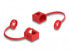 Фото #3 товара Аксессуар для компьютера Delock Набор из 50 штук - чёрный, красный, белый, пластик - 13 мм - 14 мм - 9 мм