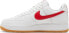 Фото #3 товара [DJ3911-102] Mens Nike Air Force 1 '07 Low 'Color of the Month University Red Gu