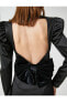Фото #5 товара Вечернее платье Koton с открытой спиной и деталями в виде банта