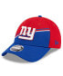 Men's Red, Royal New York Giants 2023 Sideline 9FORTY Adjustable Hat
