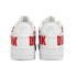 【定制球鞋】 Nike Air Force 1 Low 07 复古经典 防滑减震 低帮 板鞋 男款 白红 / Кроссовки Nike Air Force CW2288-111