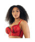 ფოტო #2 პროდუქტის Plus Size Charlotte Longline Bra