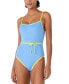 Фото #1 товара Women's Belted One-Piece Swimsuit